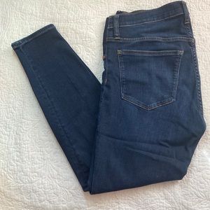 Madewell side panel Maternity Jeans